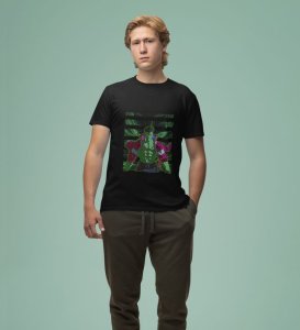 Urban Legend : From the Shadows to the Spotlight Graphic Printed Black T-Shirt