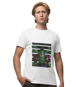 Urban Legend : From the Shadows to the Spotlight Graphic Printed White T-Shirt