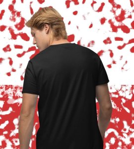 Classic Western: Western Movie Graphic Printed Black T-Shirt