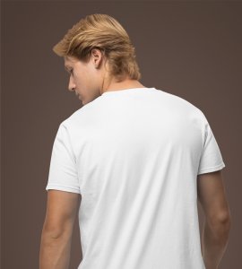 Eyes of Flame: The Fire Eye Hunter Graphic Printed White T-Shirt