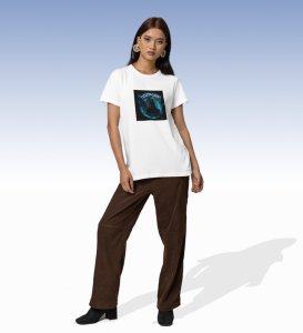 Give Me the Wild: Cat Rules Everything Graphic Printed White T-Shirt