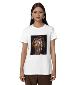 Skin Deep, Soul Strong: Ink Remains Graphic Printed White T-Shirt