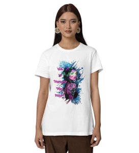 Tattooed Soul: I Wear My Heart on My Skin Graphic Printed White T-Shirt