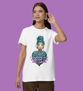 Tattooed Soul: I Wear My Heart on My Skin Graphic Printed White T-Shirt