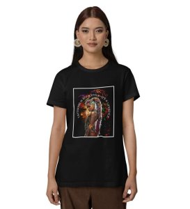 Skin Deep, Soul Strong: Ink Remains Graphic Printed Black T-Shirt