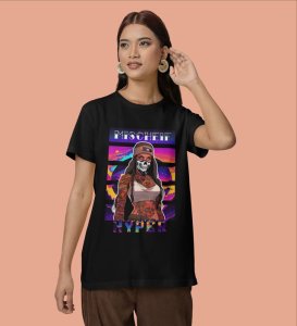 Hyper Mischief: Style with Attitude Graphic Printed Black T-Shirt
