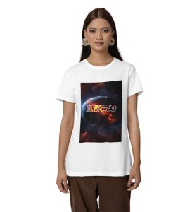 Starwalk State: Astro Graphic Printed White T-Shirt