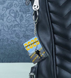 Detailed Travel Theme Accessory Symbolizing Exploration, Freedom, and Exciting New Dreams in 2026 Printed Keychain Pack of 2