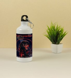 AC-1990 Retro Space Girl Aluminium Printed Sipper Bottle 600ml