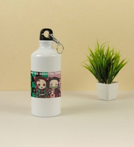 Adorable Big Bro Anime Print Aluminium Printed Sipper Bottle 600ml